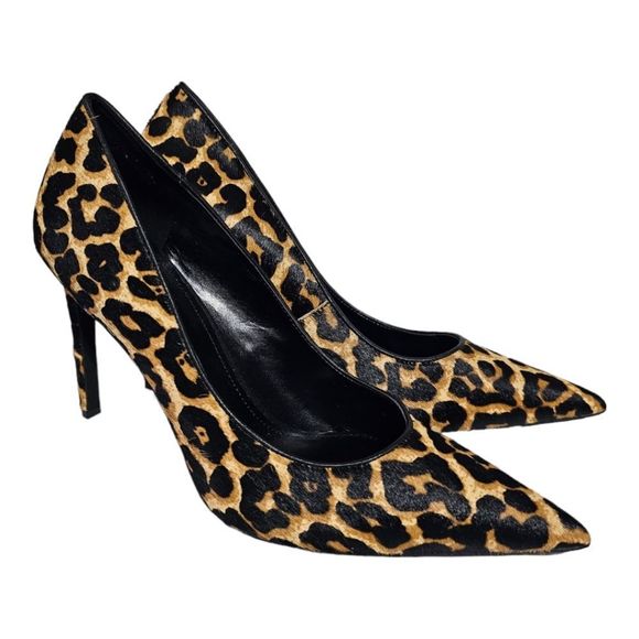 DKNY "Mabi" Leopard High Heel - Size 11 - Picture 1 of 9